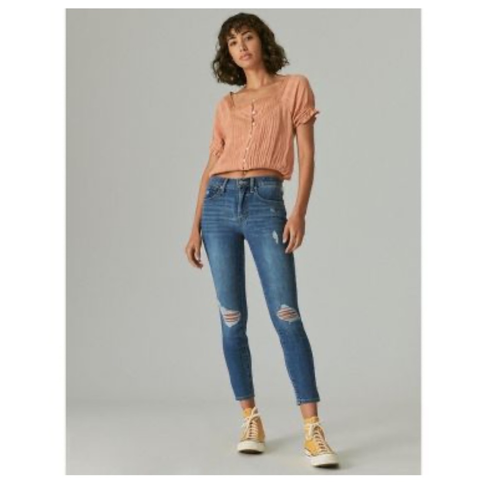Lucky brand jeans. Size 8.